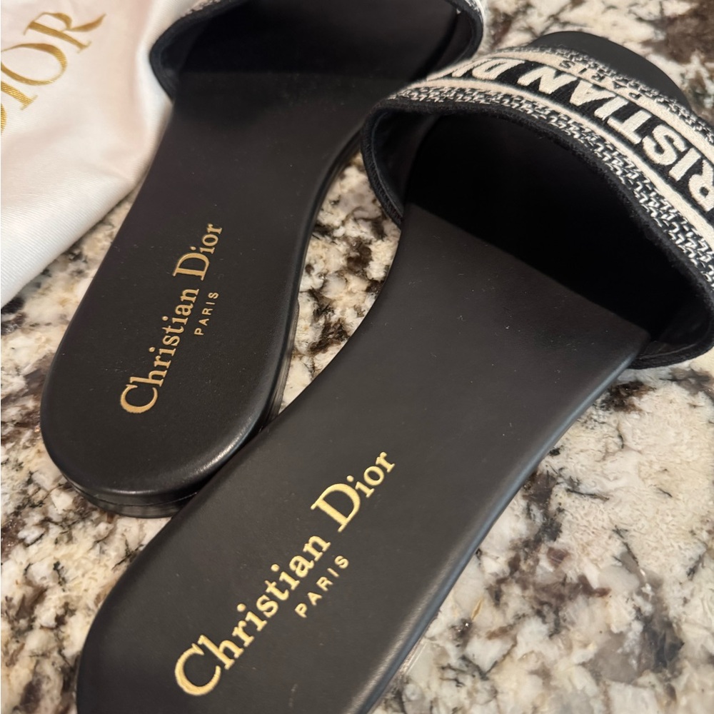 Dior Monochrome Women's Sandals